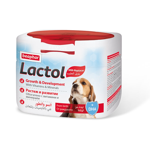 شیر خشک توله سگ بیفار مدل lactol وزن 250 گرم