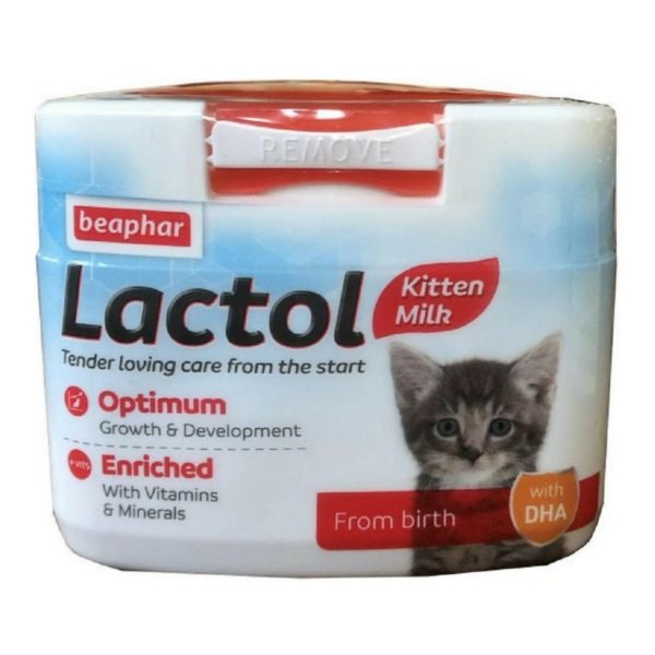 شیر خشک بچه گربه بیفار مدل lactol وزن 250 گرم