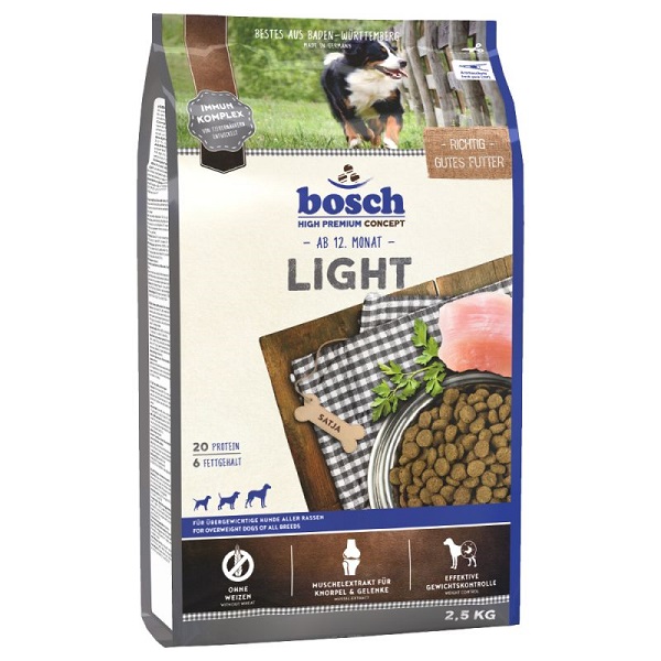 غذا خشک سگ boch مدل light وزن 12.5 کیلوگرم