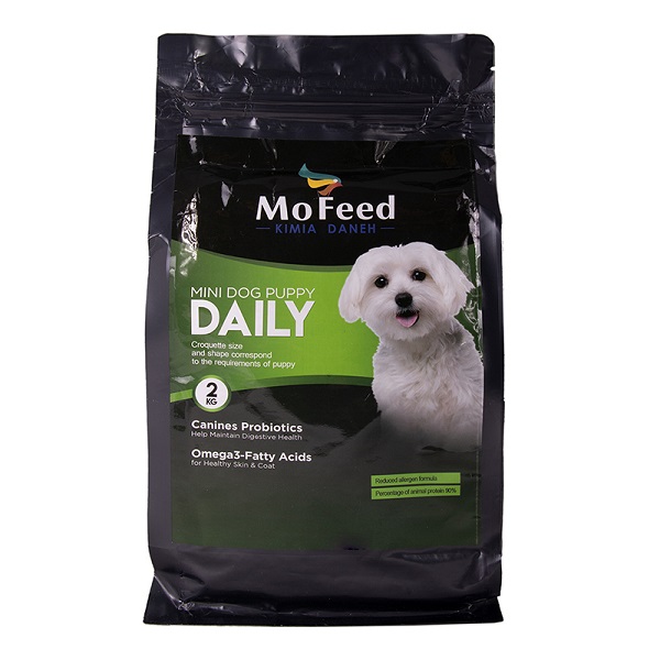 غذا خشک سگ مفید مدل daily وزن 2 کیلوگرم