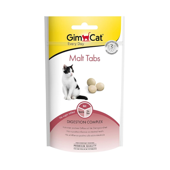 قرص آنتی هیربال گربه جیم کت GimCat Tabs AntiHairball وزن 40 گرم