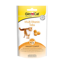 قرص مولتی ویتامین گربه جیم کت GimCat Tabs Multi Vitamin وزن 40 گرم