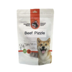 تشویقی سگ هاپومیل مدل beef pizzle وزن ۱۰۰ گرم