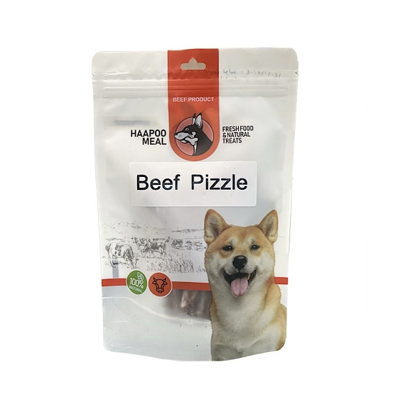تشویقی سگ هاپومیل مدل beef pizzle وزن ۱۰۰ گرم