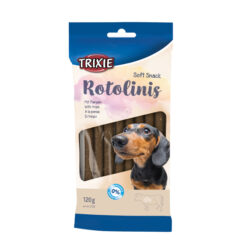 تشویقی سگ تریکسی مدل rotolinies طعم بره 12 عددی