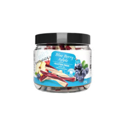 تشویقی سطلی سگ هابون howbone blue berry and apple وزن 220 گرم